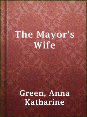 cover image of The Mayor's Wife